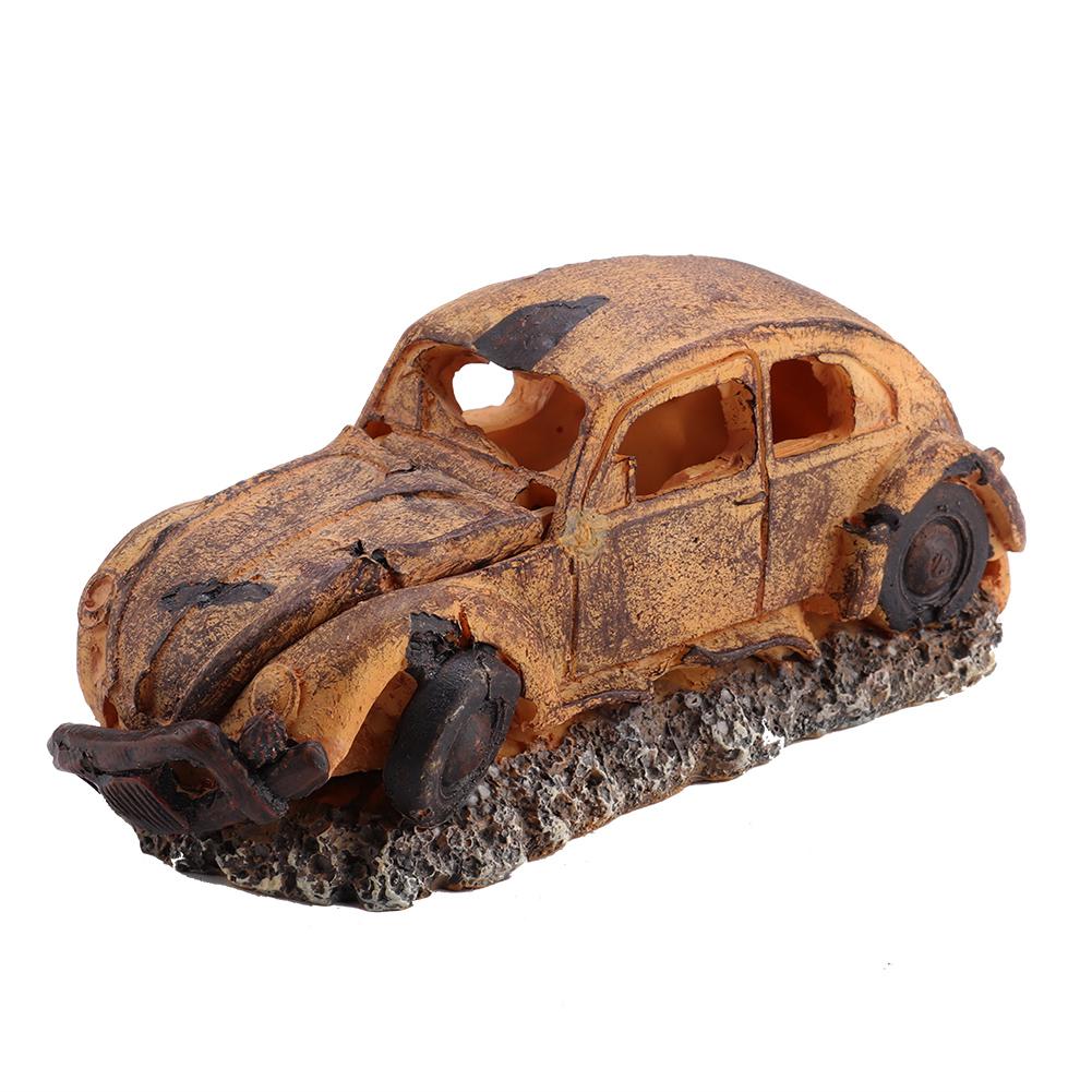 

Aquarium Resin Decoration Imitation Car Air Bubble Stone Oxygen Pump Ornament Fish Tank Decor