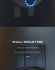Home Fitness Smart Boxing Wall with Bluetooth Music Trainer