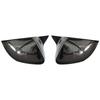 For Mercedes A-Class A180 2019-2025 Carbon Fiber Look Side Mirror Cover ABS Carbon Fiber Look Car Exterior Accessories