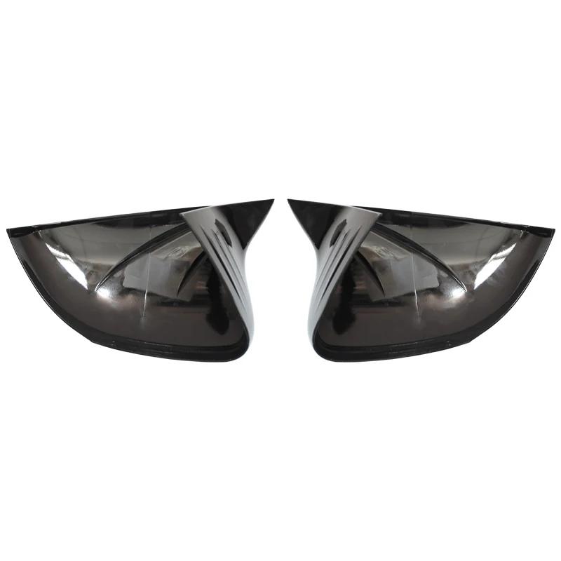 For Mercedes A-Class A180 2019-2025 Carbon Fiber Look Side Mirror Cover ABS Carbon Fiber Look Car Exterior Accessories