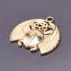 5pcs 18k Real Gold Plated Animal Pendant Stainless Steel Butterfly Charm For Jewelry Making Supplies Papillons Fuxk Men Pendants
