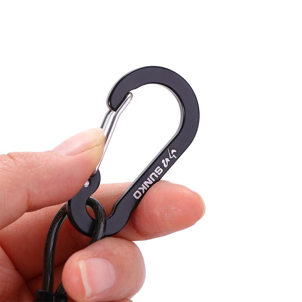 Retention Rope Key Cord Fishing Missed Rope Fishing Lanyard Wire Spring Rope Fishing Coiled Lanyard