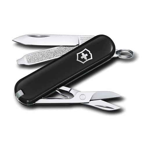 Victorinox 0.6223.3G Swiss Army Knife 7 Function Multi-Tool Scissors File Screwdriver Compact Outdoor