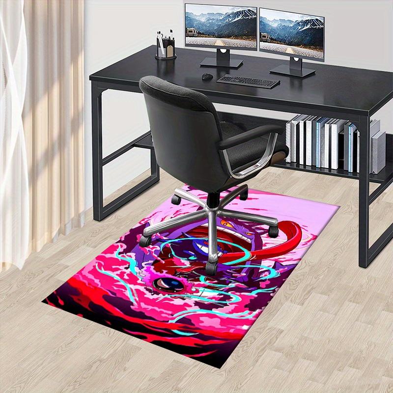 1pc Pokémon,Gengar Office Carpet Soft Polyester Entrance Carpet Washable Non slip Machine Washable I
