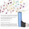 USB C to 3.5mm Sound Headphone   Adapter Type C     Stereo Mic HiFi Right Angle Dongle for Earphone