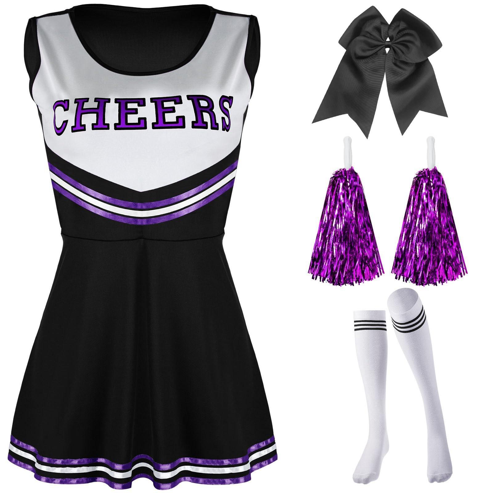 

Костюми для черлідінгів. Костюми для черлідінгів. Уніформа для черлідінгів. XL чорний