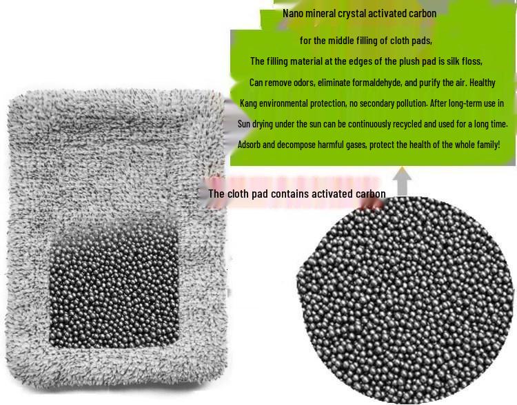 Simulovaná mňoukající kočka plyšová hračka s bambusovým uhlím sáček ozdoba pro děti