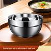 16cm 304 Stainless Steel Double-Wall Insulated Bowl Set