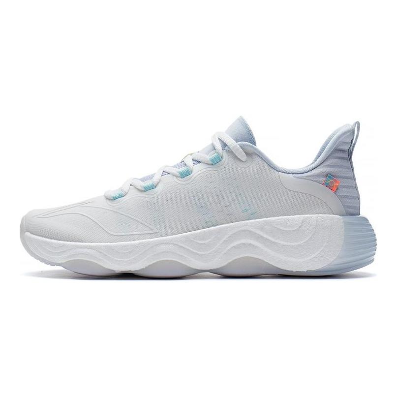 Li Ning Wujie 3 Fabric Cushioning Slip Resistant Abrasion Resistant Lightweight Low top Training Shoes Women's AFVS004-8