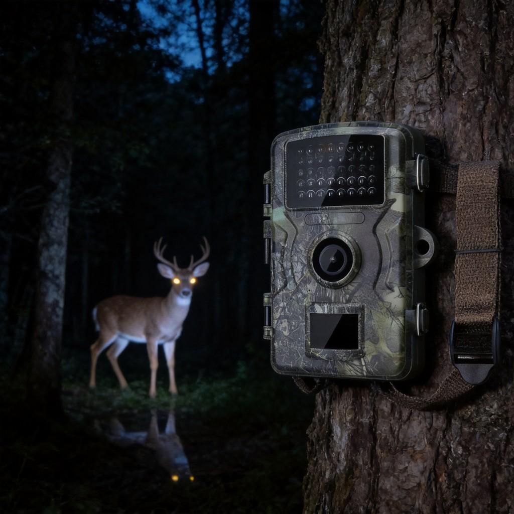 Animal Infrared Night Vision Camera Waterproof Outdoor Wildlife Security For Forest And Orchard Monitoring