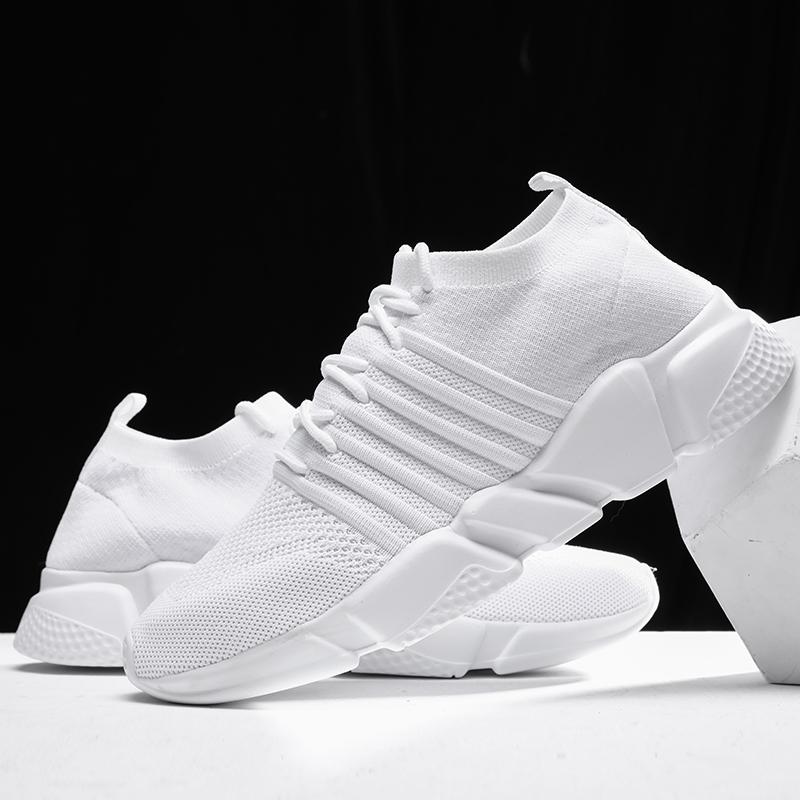 Hot Selling Men Women Runn Shoes Summer Breath Wear-resistant Soft Soled Casual Shoes Fashion Soft Ultra Light Unisex Sneakers