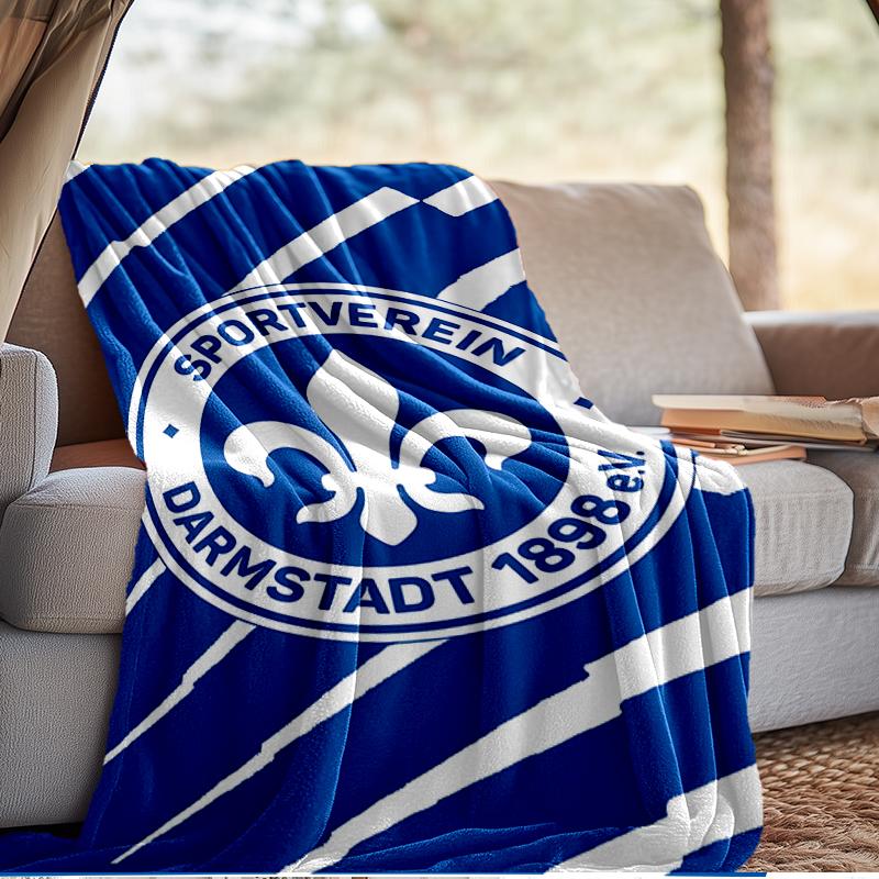 Sport Club Darm-stadt  Blanket Lightweight Ideal Bedding Blanket Perfect for Travel, Camping, Living Rooms, Offices, Sofas, Fan Christmas gift
