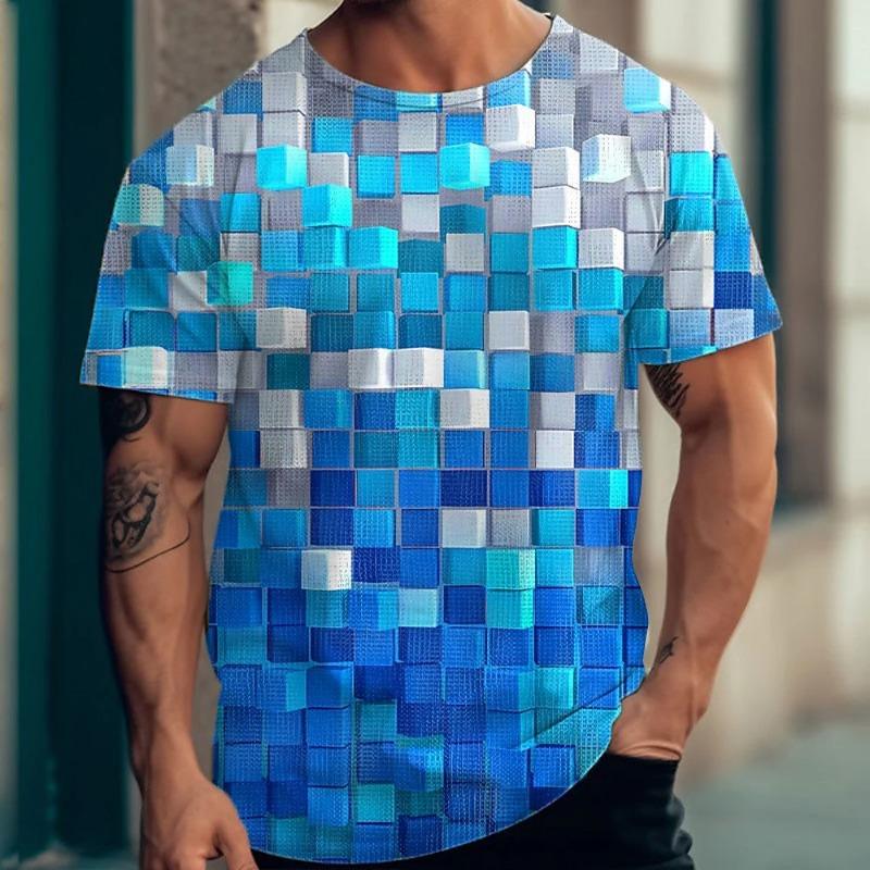 2024 Sports T Shirt for Mens Animal Print Short Sleeve Top Casual Street Man s T-shirt Oversized Tee Shirt S