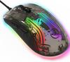 MAMBASNAKE X400 Gaming Transparent Skeleton Programmable RGB 13 Lighting Turn Optical Gaming 12800 6 Adjustable Compatible with and Linux Systems