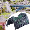 Plastic Rockery Tunnel Track Train Slot 1:87 Scale Model Train Railway Cave Tunnels Sand Table Model Railway Accessories