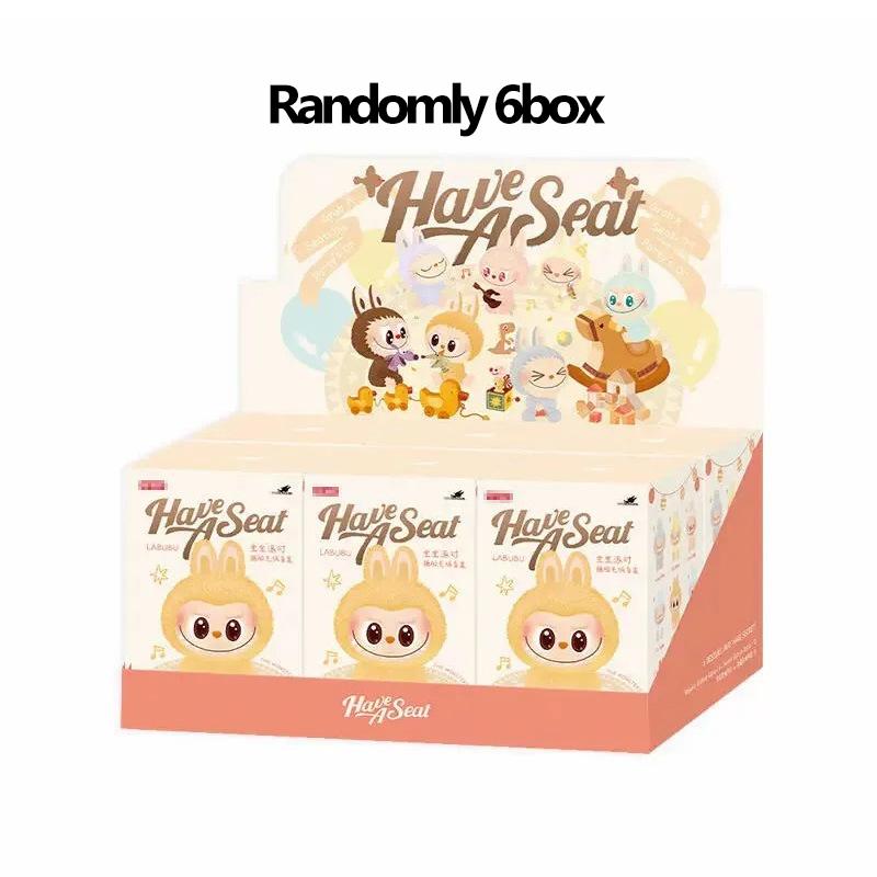 

НОВЫЙ Labubu Эмалевый Монстр V1 V2 Серия Слепая Плюшевая Коробка, Виниловая Базовая Игрушка, Анимированные Персонажи, Таинственная Коробка-Сюрприз, Слепая Коробка-Брелок