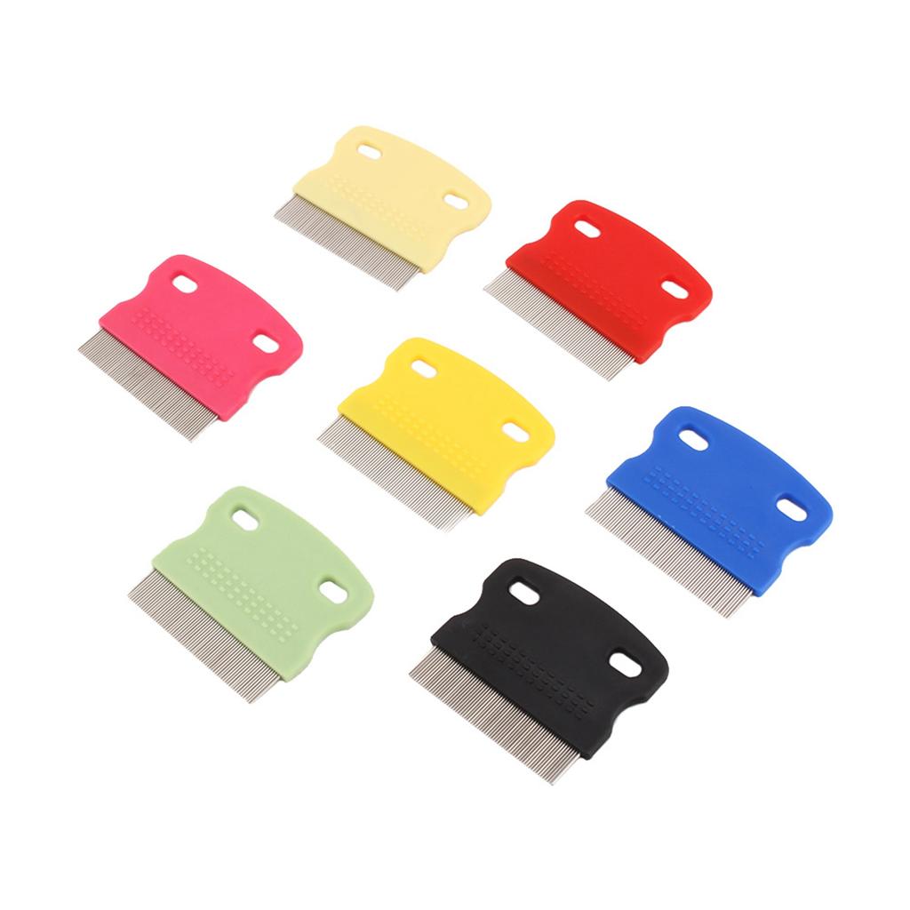 Tosatrice per toelettatura cani Carino Animale Domestico Gatto Cane Pettine Cane Pettine per pulci Spazzola in acciaio Pettine per capelli in metallo