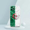 Algeria Flag Phone Case for iPhone 16 15 14 13 12 Pro Max Transparent Soft for iPhone 11 Pro Max 7 8 Plus XS XR Shell Bags