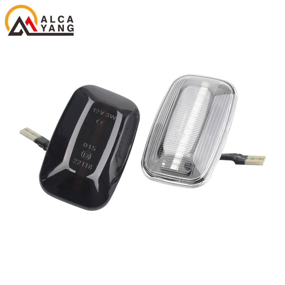2pcs For Toyota Landcruiser 70 80 100 Series Led Dynamic Side Marker Turn Signal Light Sequential Blinker Light Emark