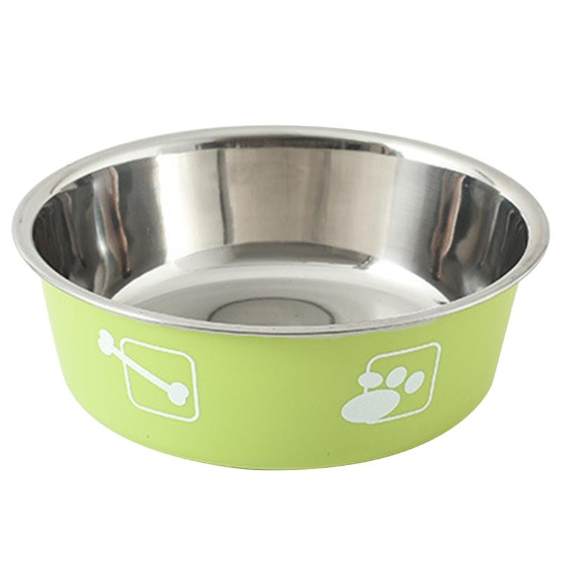 

Dogs Bowl Stainless Steel Cat Bowl Pet Bowl Anti Slip Dog Bowl Cat Feeding Bowl Dog Water Bowl Pet Feeding Bowl Portable S