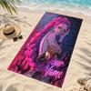 Kpop Demon Hunters Custom Name Beach Towels Also Serve As Bath Towels Summer Essential a Musthave for the Outdoors the Beach and the Pool