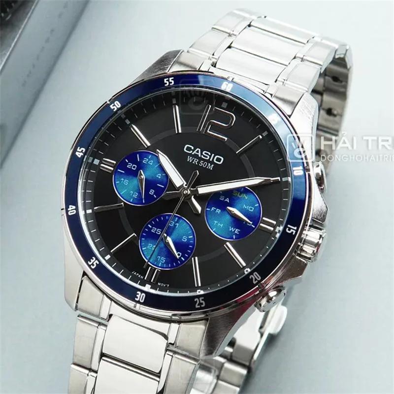 Casio Men Black Watch MTP-1374D-2A-