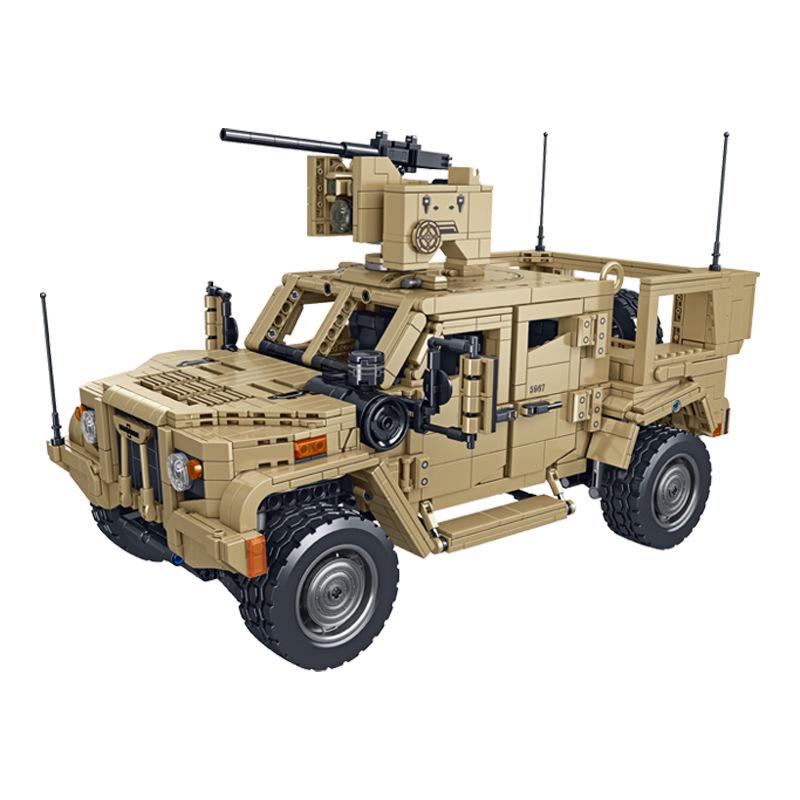 Panlos Missile Launcher Vehicle Building Blocks Toy Model 983