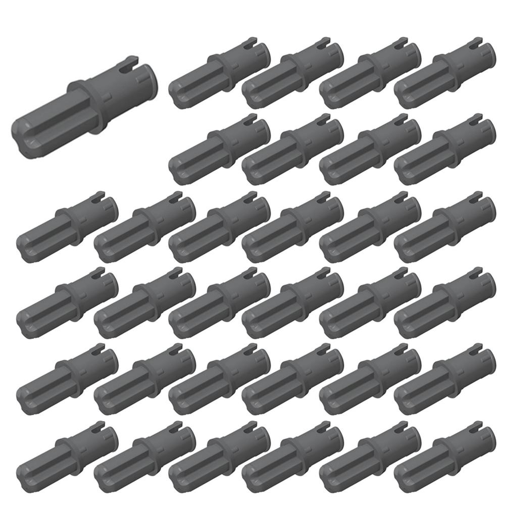 60PCS 43093 Axle 1L Pin Friction Ridges Lengthwise Bricks Toys For Technical MOC Buildings Blocks Compatible Assembled Figure