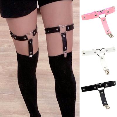 Sexy Women Pu Leather Belt Lady Girls Elasticity Body Harness Tight Suspender Strap EMA