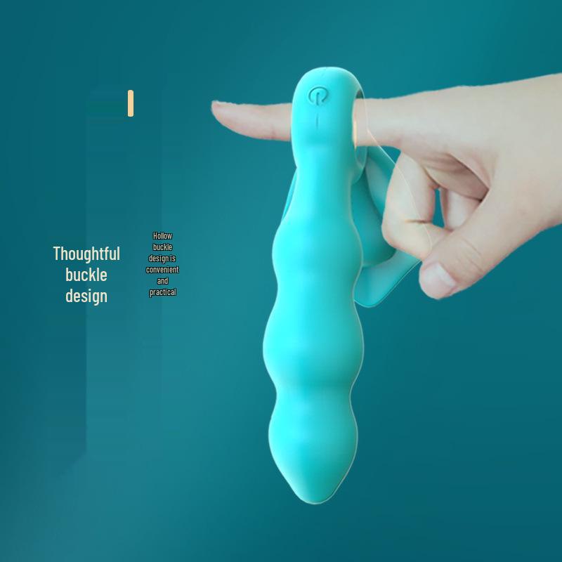 Masaj Vibrator cu Telecomandă pentru Prostata și Anal, Unisex, Model Păstaie de Mazăre