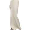 Temperament: Women's High-End Ribbed Knit Midi Pencil Skirt