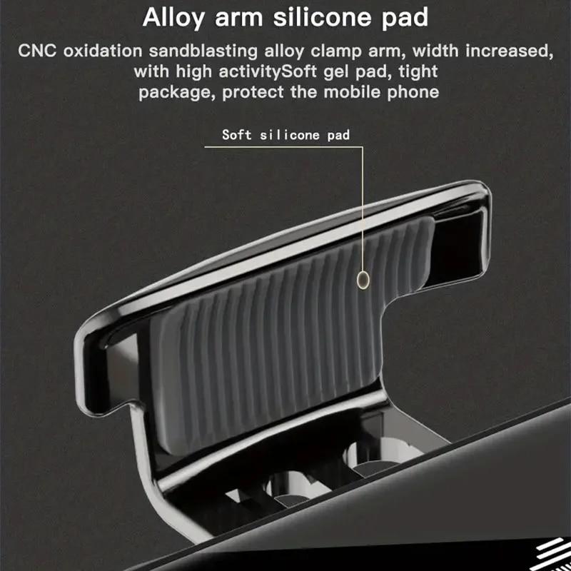 Car Wireless Charger Auto Car Phone Holder Mount 15W Fast Car Wireless Charging Stand for iPhone 15 14 13 Samsung S23 S22 Xiaomi