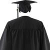 Unisex Matte Graduation Cap And Gown Set with 2026 Year Tassel Charm for Middle School High School College Graduates