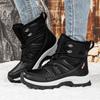 36-45Herren Winter Baumwollschuhe High-Top Plus Samt Warm Damenstiefel Rutschfest Abriebfest Schneestiefel