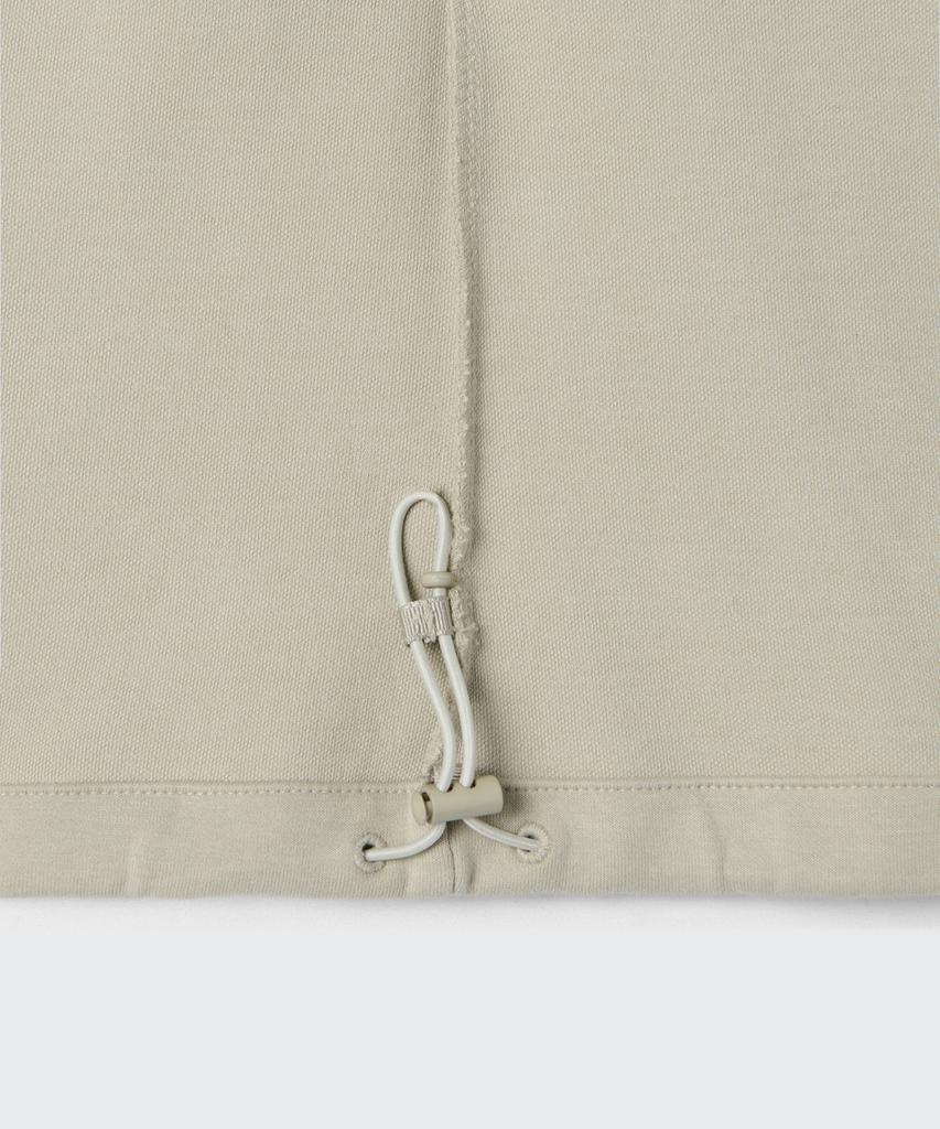 MUSINSA STANDARD WOMAN Women'S Flat Terry Sweat Cargo Long Skirt [Light Beige]
