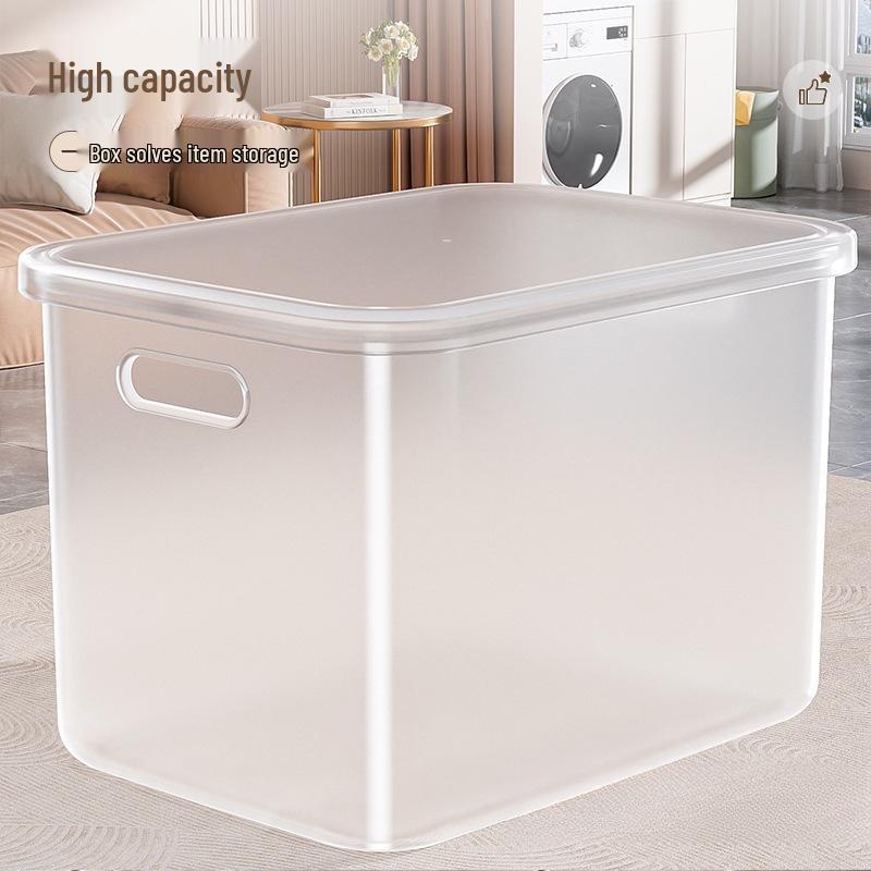 Clear Plastic Storage Box for Toys, Snacks, and Clothes 
