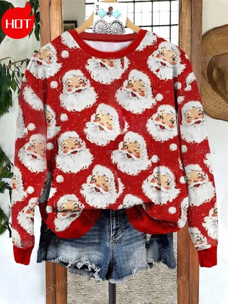 3D Printed Xmas Sweatshirts Mens Ugly Christmas Sweater Funny Fashion New In Sweaters Ugly Sweaters Christmas Jumper Men Clothes