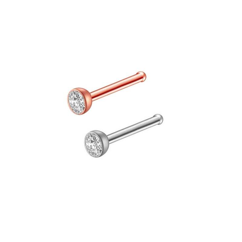 1 STÜCK Chirurgenstahl Nasenring Rund Hoop C/L-Form Nasenpiercing Ohrstecker Tragus Ohr Knorpel Helix Piercing Oreja Körperschmuck