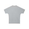 Li-Ning Logo Solid Color Crew Neck Short Sleeve T-Shirt Unisex Tops Floral-Grey AHSS243-1