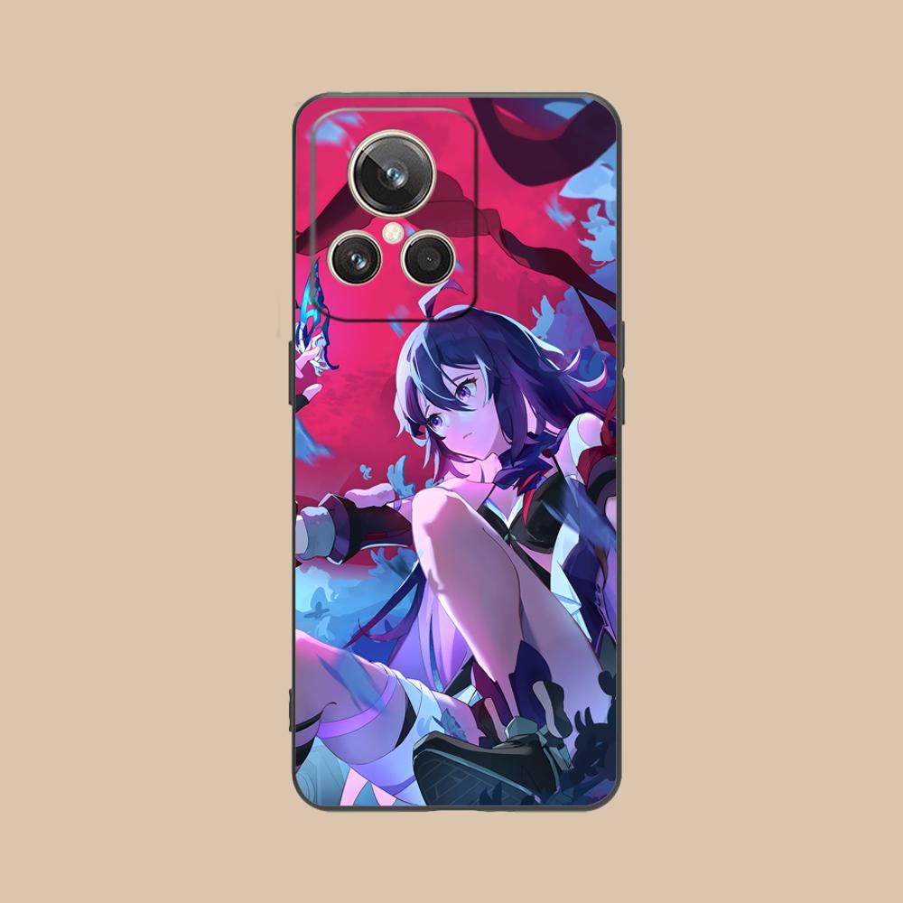 HSR Seele Matte TPU Mobile Phone Case for Realme 15 14 13 12 11 10 9 Pro Plus T i Lite 5G Colorful Printing Cover
