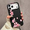 Pink Peach Blossoms Phone Case For iPhone 16 Pro Case iPhone 13 15 11 12 14 Pro Max 16e 15 Plus 17 Air Shockproof Cover