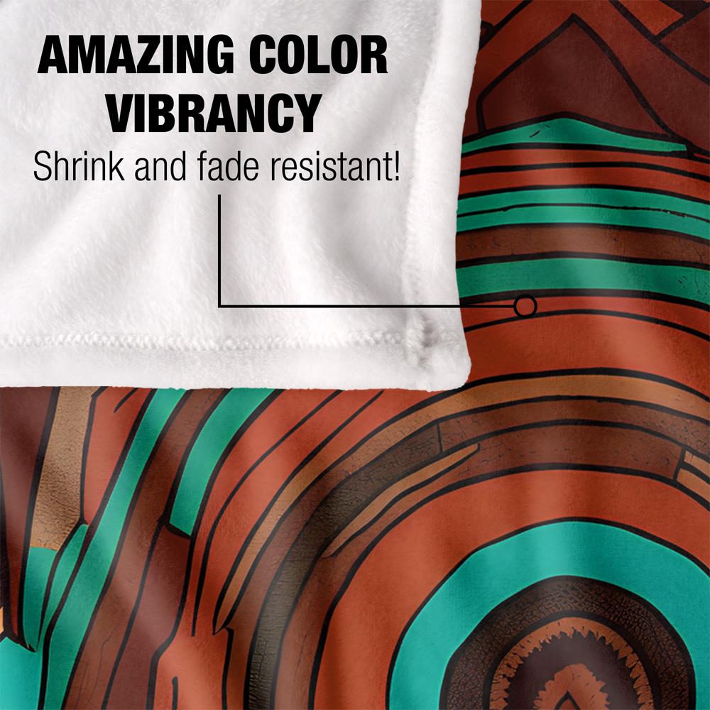 JQ Licensing James Piazza 2 Silky Aztec Supersoft Blanket