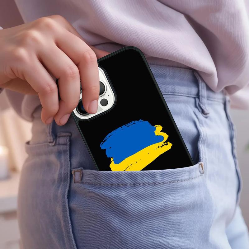 Frieden Liebe & Ukraine Handyhülle Für iPhone 17 Air 15 16e 14 13 Pro Max Hülle 12 11 Pro Max PLUS cover