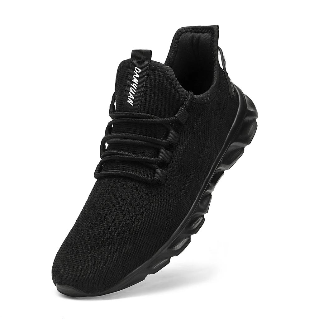 Fujeak Herren-Sneaker, atmungsaktive Laufschuhe, leichte, bequeme Freizeitschuhe, klassischer vulkanisierter Schuh, modischer, trendiger Netzschuh