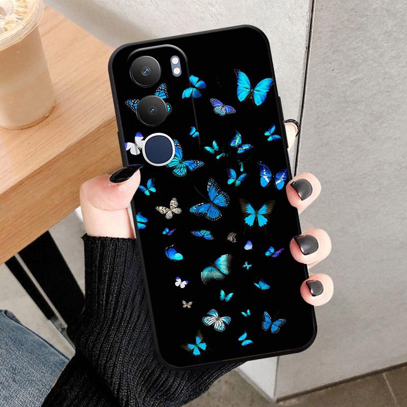 For VIVO Y19S 4G Phone Case Soft Silicone Back Cover Coque For VIVO Y 19 S Cases Black TPU Shockproof Fundas Shell Y19S Capa