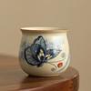 Luxury Ruyao Ceramic Master Tea Cup for Home Office Tea Drinking Gift for Men Women