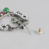 Oxidised Silver Polish Earrings, Silver Pearl Jewelry, Handmade Earring, Women Fashion Earrings