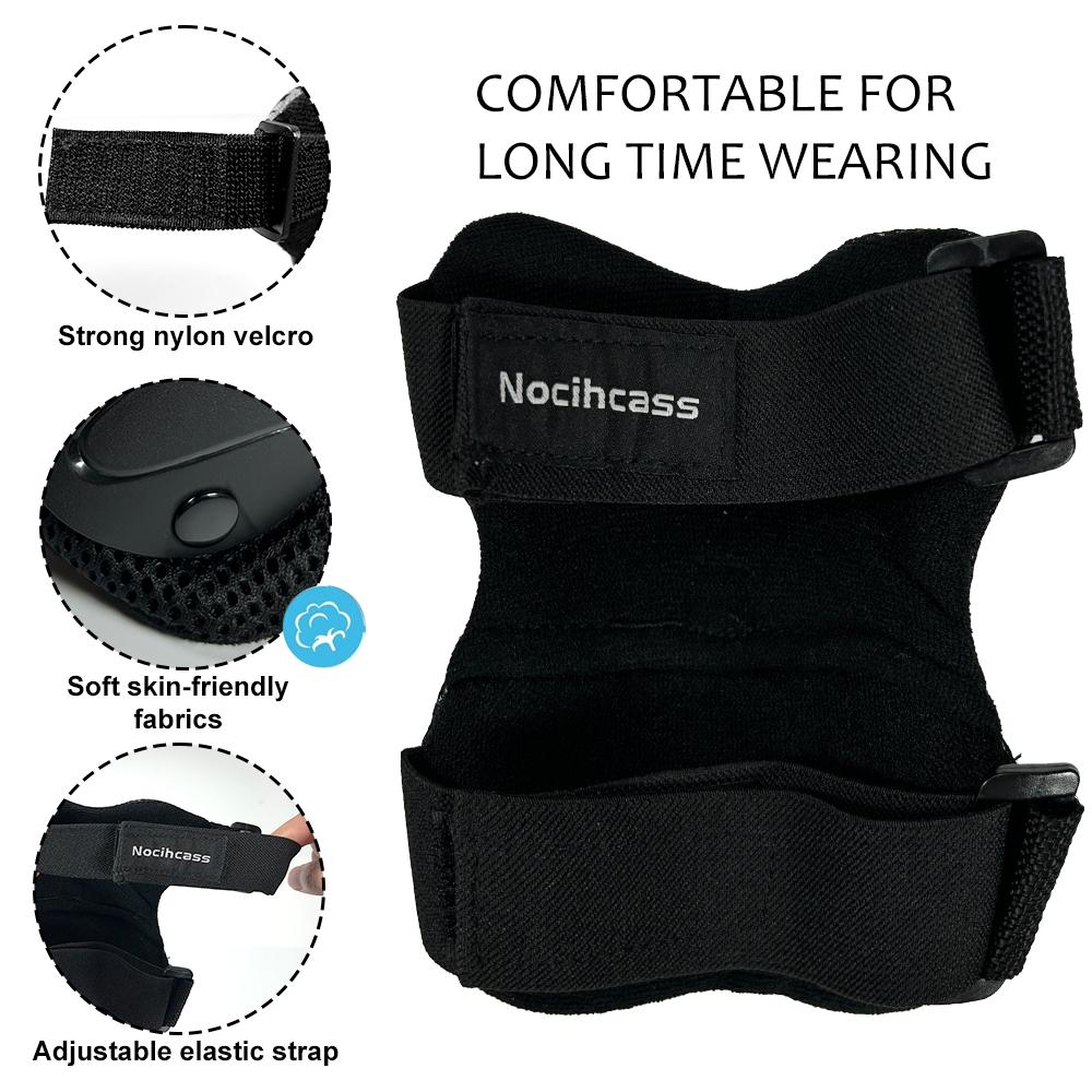 Kids Knee Elbow Wrist Guards 3 In 1 Protective Gear For Skateboarding Cycling BMX Scooter Skating Rollerblading