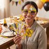 Construction Truck Party Glasses, Excavator & Shaped Decorations for Kids Birthday