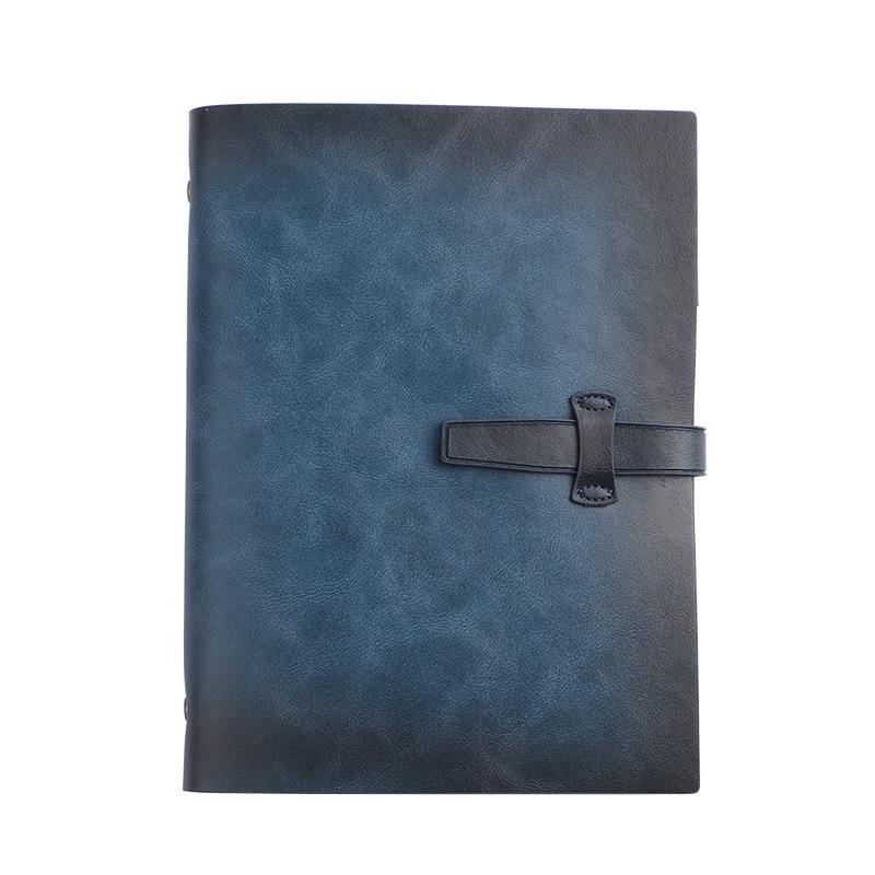 A5 Portable Loose-Leaf Notebook for Office, Students, and Business Meetings